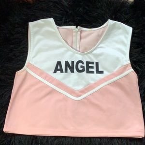 Cropped graphic tank!